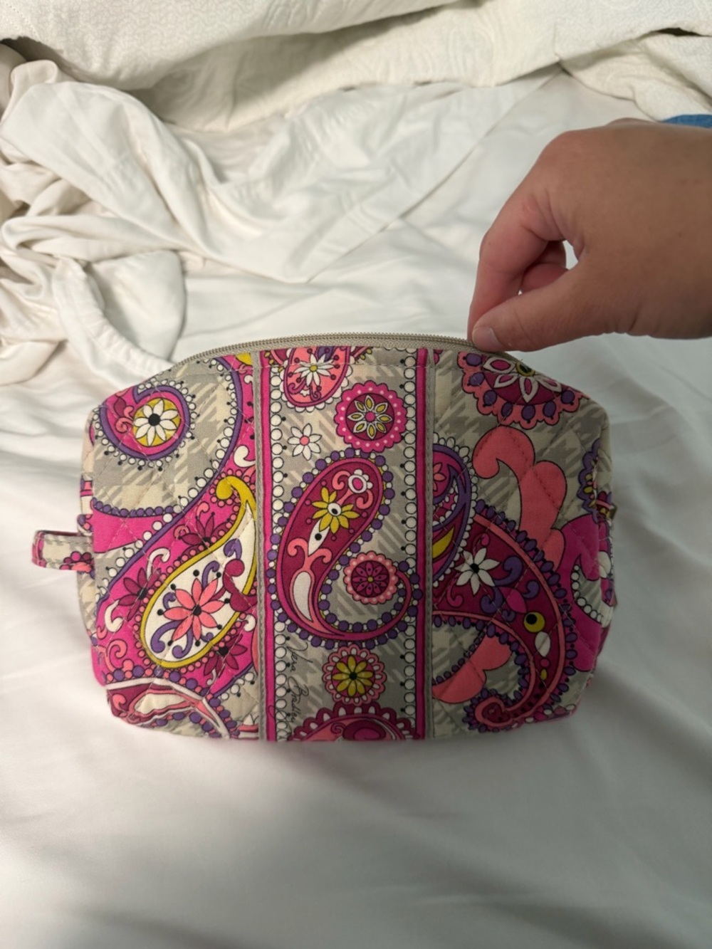 Vera Bradley Large and small Cosmetic Bag - Picture 7 of 8